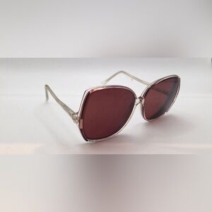 Vintage Zimco Erica Translucent Oval Sunglasses Frames Only